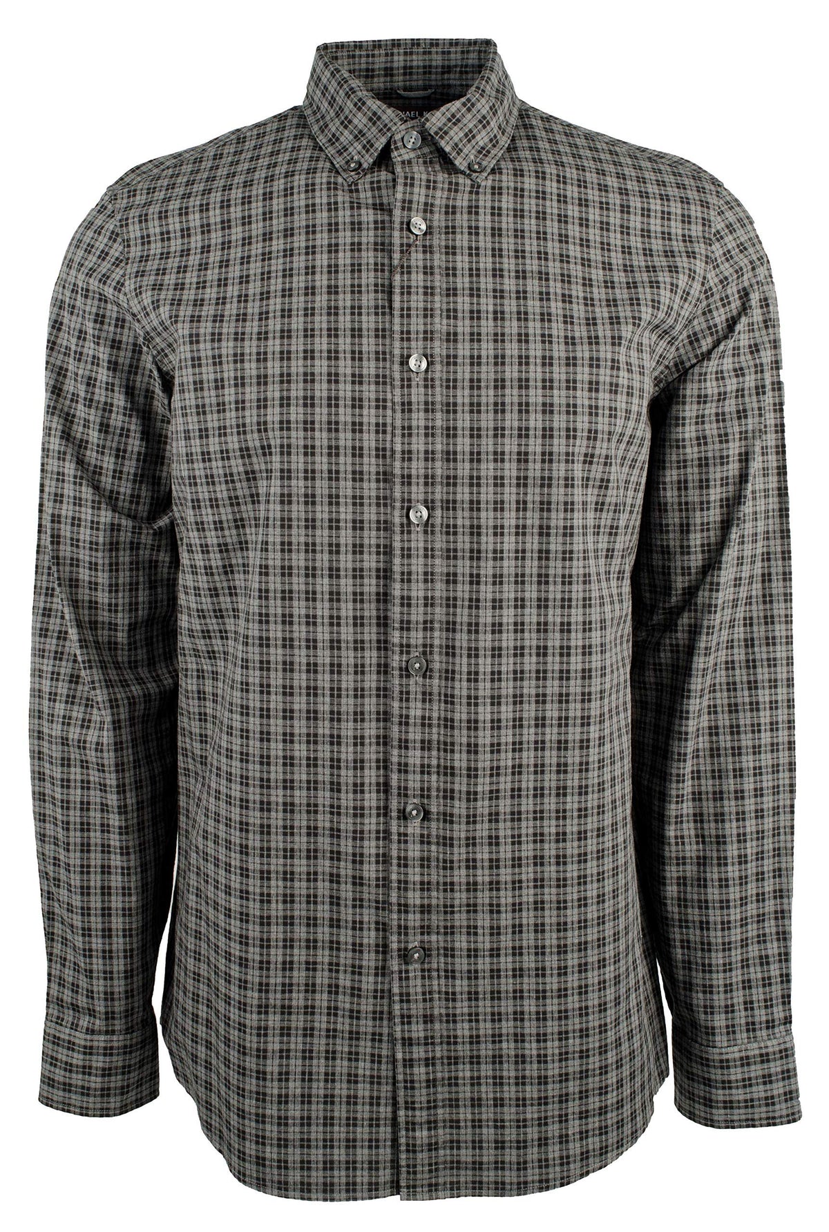Michael Kors Men's Classic Fit Cotton Long Sleeve Shirt