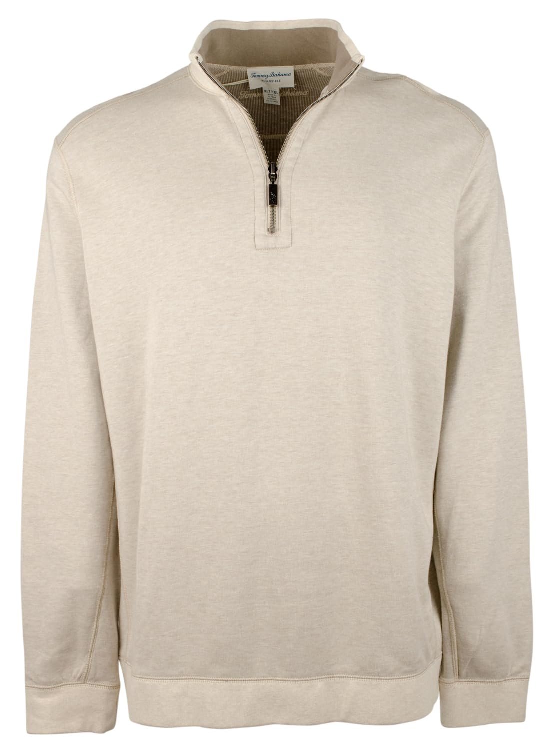 Men's Big & Tall Flip Coast Half-Zip Reversible Pullover...