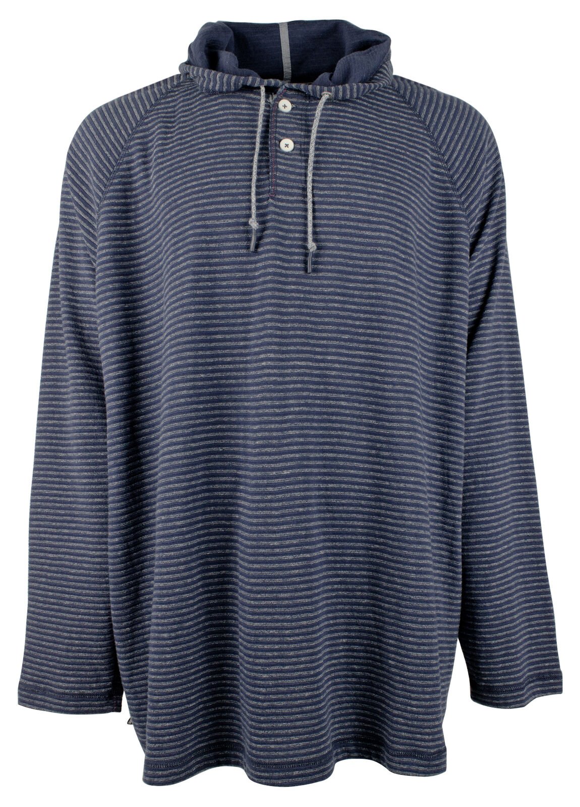 Tommy Bahama Men's Big & Tall Stinson Stripe Pullover Hoodie 3XLB