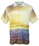 Tommy Bahama Men's Artist Series Veracruz Cay Sunset Break Camp Shirt Contl Small
