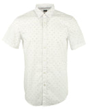 Hugo Boss Men's Slim Fit Ronn Button Down Short Sleeve Shirt 2XL Pastel Blue