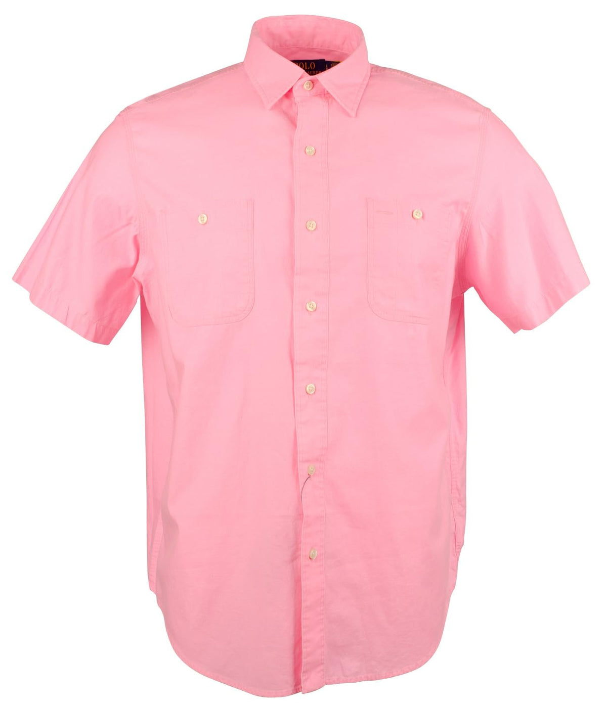Polo Ralph Lauren Men's Classic Fit Washed Poplin Shirt Pnk X-Large Pink
