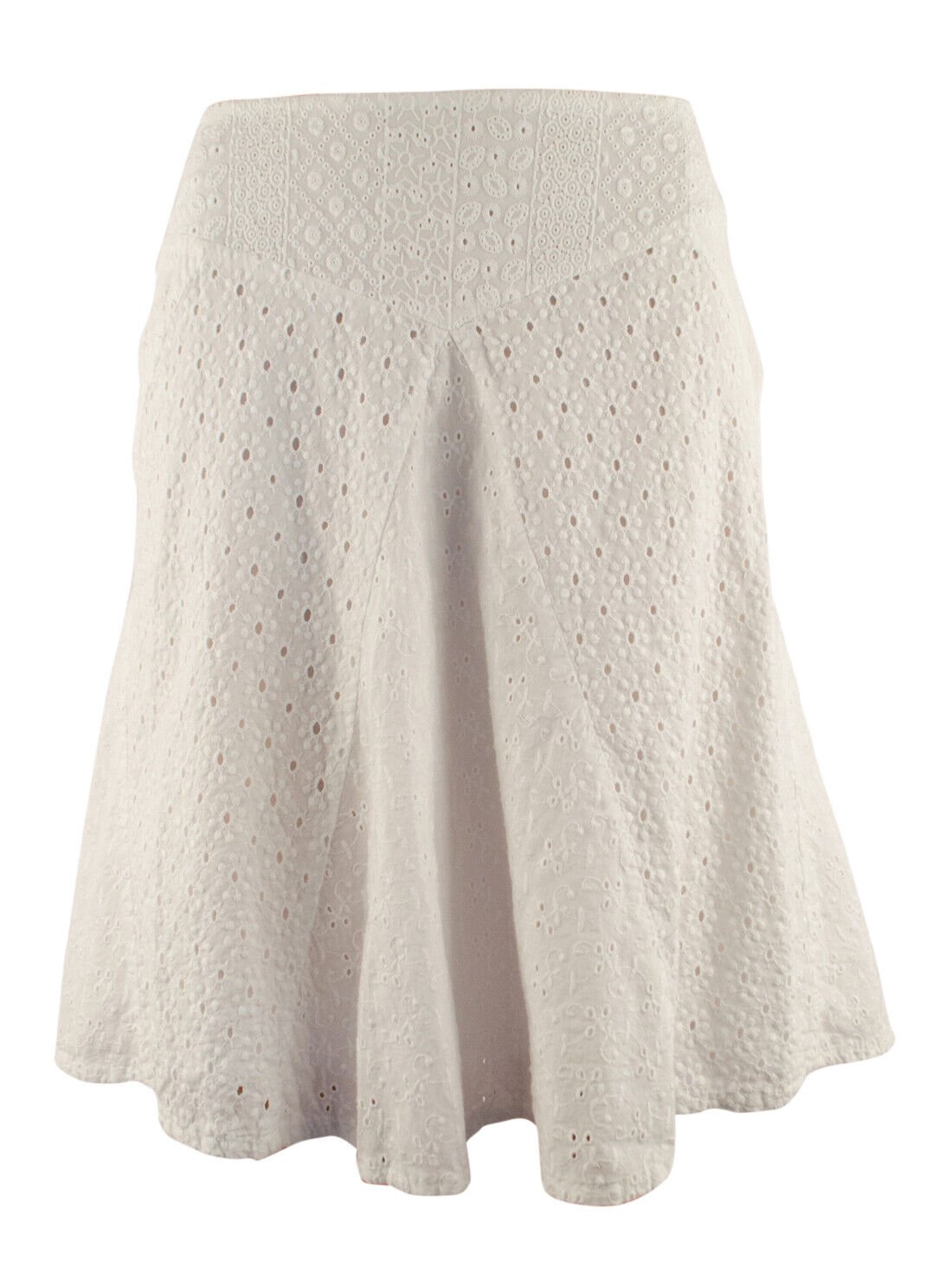 Lauren Ralph Lauren Women's A-Line Eyelet Skirt-W-8