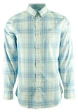 Southern Tide Gibbes Island Plaid Shirt Endless Blue SM