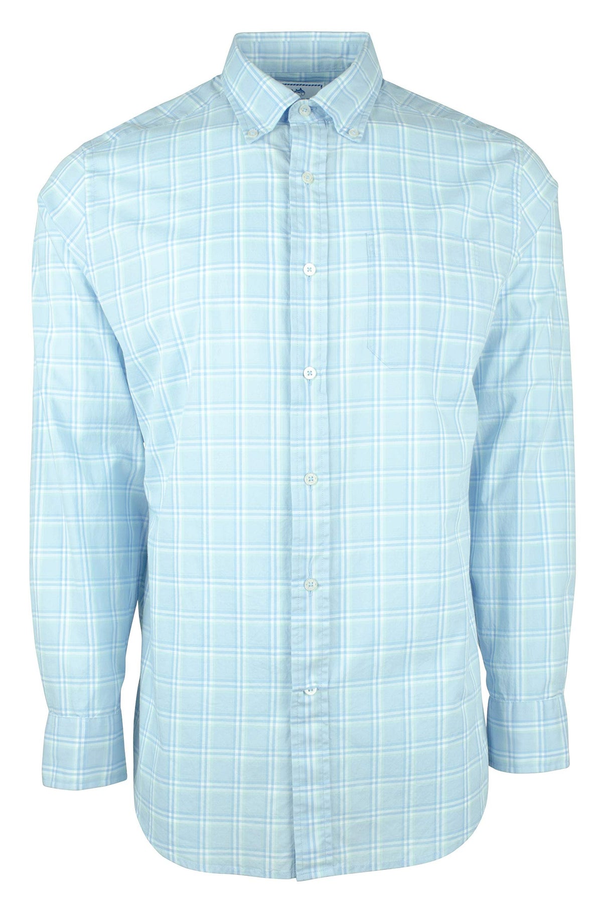 Camisa de manga larga con botones y corte regular Roadstead para hombre de Southern Tide, color azul cielo, talla pequeña