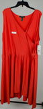 Customer Return Lauren Ralph Lauren Women's Plus Size Sleeveless Belted Dress-TO-3X