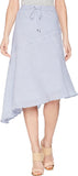Lauren Ralph Lauren Women's Asymmetrical Stripe Midi Skirt
