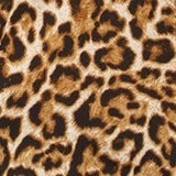 Michael Kors Plus Size Cheetah Print Pull On Wide Leg Pants 2X