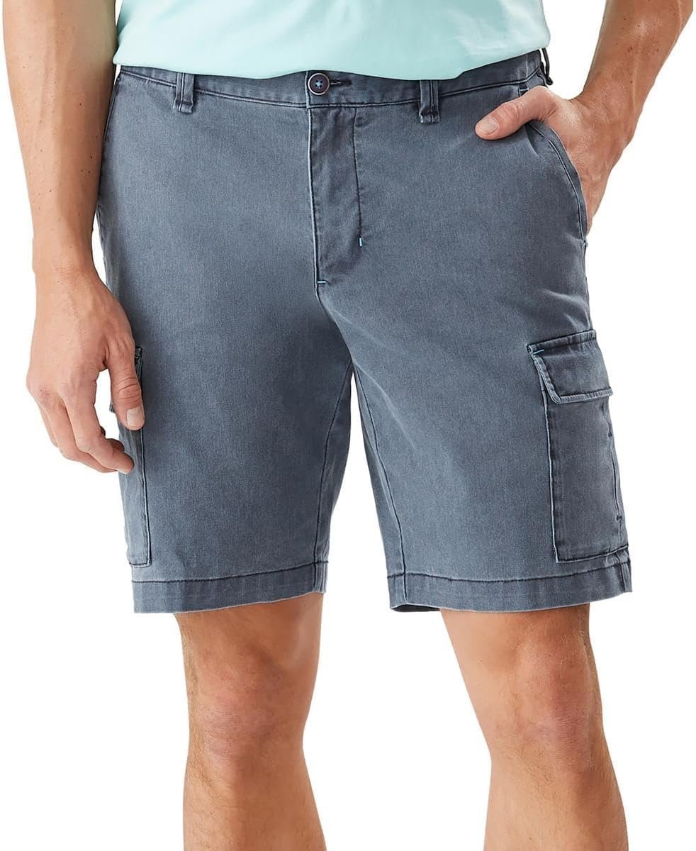 Tommy Bahama Men's Coastal Key Cargo Shorts 10" Tanzanite 32