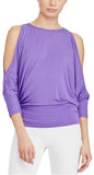 Lauren Ralph Lauren Women's Cutout Shoulder Knit Jersey Top