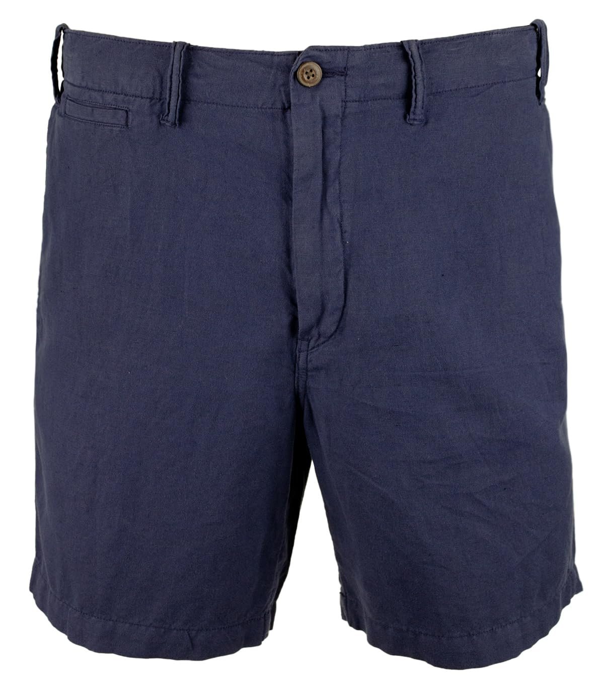 Polo Ralph Lauren Men's Straight Fit Maritime Flat Front Shorts, Navy 40