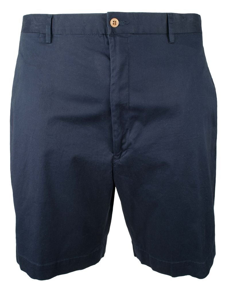 Custumer Return Polo Ralph Lauren Men's Big & Tall Stretch Classic Fit 9" Inseam Shorts Navy Blue 46 Big