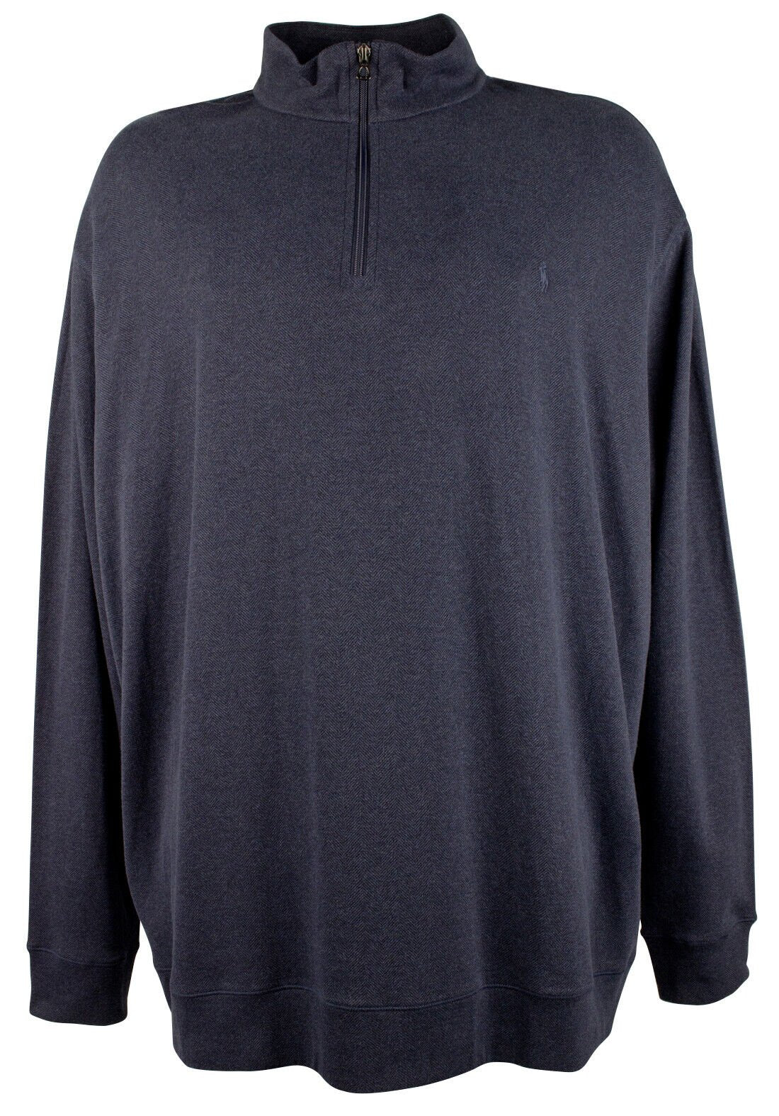Polo Ralph Lauren Men's Big & Tall Double Knit Jersey Pullover Shirt NvyH 4XLT