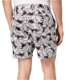Michael Kors Men's Palm Print Poplin Shorts