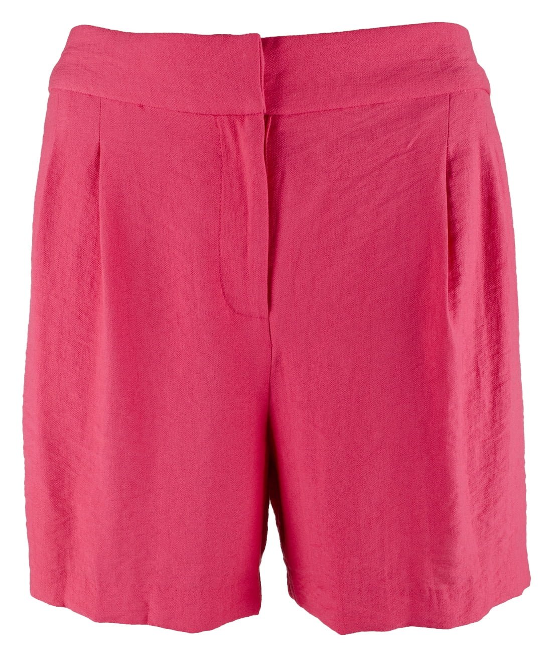 Vince Camuto Women's Plus Size Summer Heat Solid Pull On Shorts Fuchsia 22
