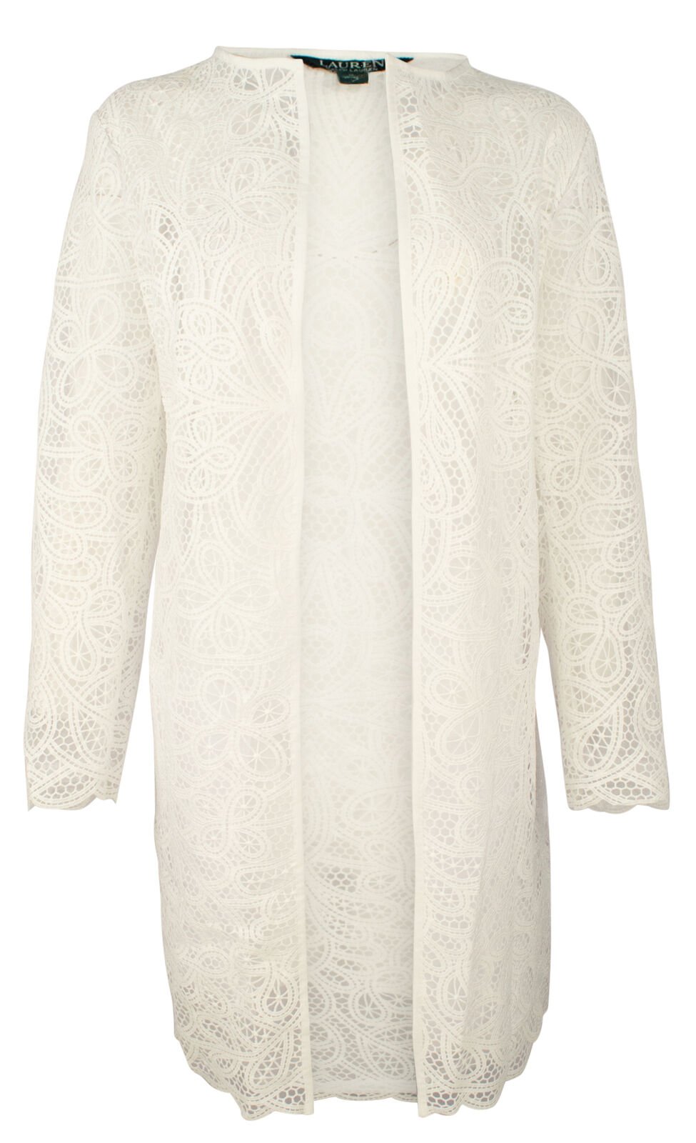 Lauren Ralph Lauren Women's Lace Open Front Jacket