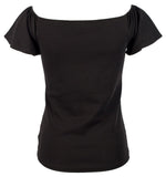 Lauren Ralph Lauren Women's Petite Jersey Off The Shoulder Top PB PXS