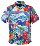 Polo Ralph Lauren Men's Classic Fit Hoffman Print Camp Shirt