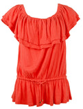 Lauren Ralph Lauren Women's Plus Jersey Off The Shoulder Top Shirts