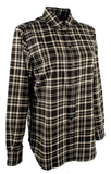 Lauren Ralph Lauren Women's Plaid Crepe Button Down Shirts