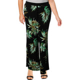 Lauren Ralph Lauren Women's Plus Size Wide Leg Floral Pants
