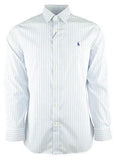 Men's Classic Fit Easy Care Oxford Dress Shirt BNvy 16 34-35 Blue-Navy