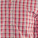 Hart Schaffner Marx Men's Gingham Long Sleeve Oxford Shirt