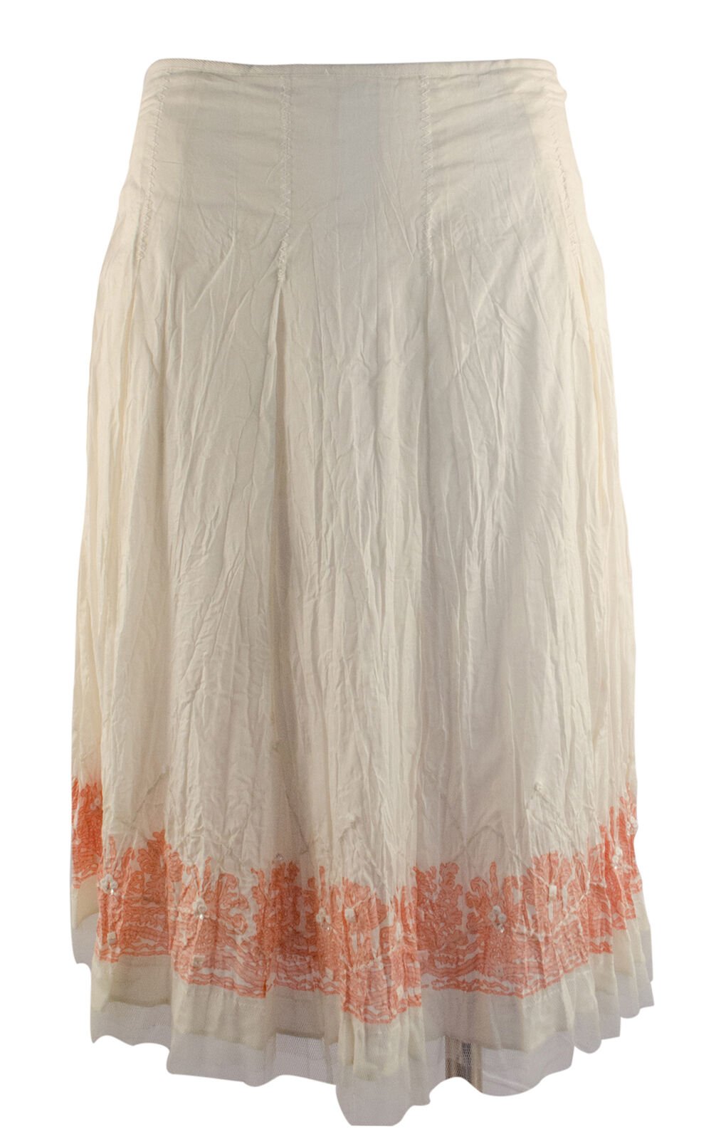 Gianni Bini Women's Shell Accented Pleated Skirt-I-8