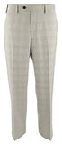 Ralph Comfort Flex Flat Front Dress Pants-BW-33Wx30L Black/White