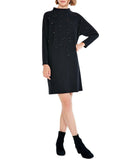 NIC+ZOE Women's Twinkle Vital Dress Black Onyx