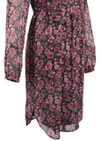 Lauren Ralph Lauren Women's Floral-Print Cold-Shoulder Dress-NR-10