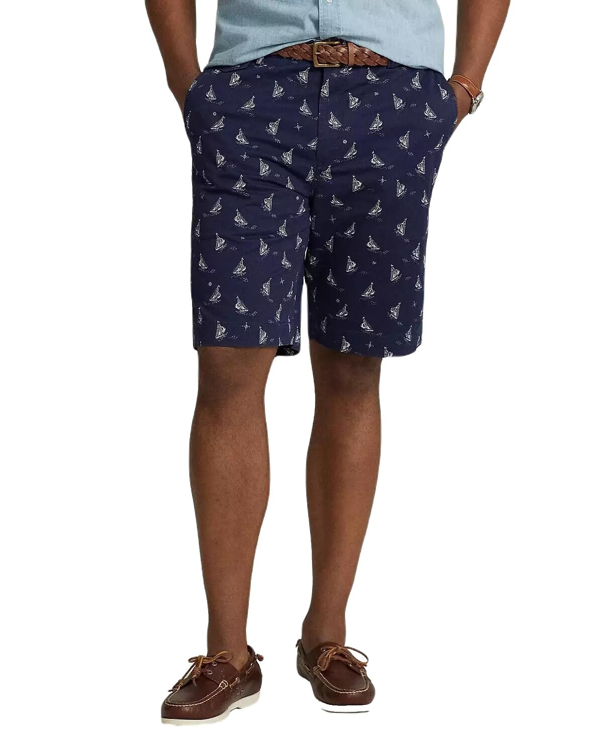 Polo Ralph Lauren Men's Stretch Classic Fit 9 Inch Chino Shorts Navy 30