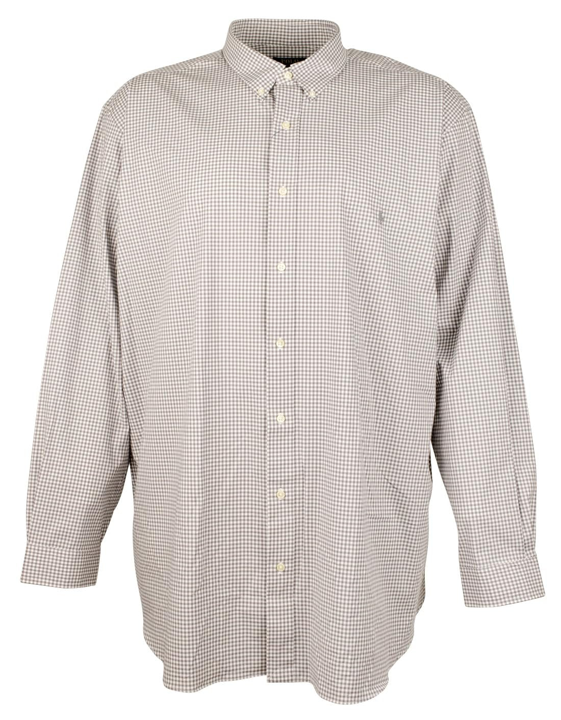 Polo Ralph Lauren Men's Big & Tall Gingham Stretch Poplin Shirt