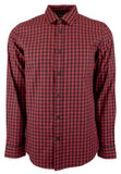 Men's Classic Fit Long Sleeve Button Down Shirts Blk Medium