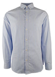 Michael Kors Men's Long Sleeve Striped Tailored Classic Fit Shirt