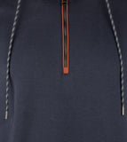 Michael Kors Men's Hooded Quarter Zip Pullover-HO-X-Large