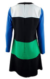 Michael Kors Women's Color Block Sheath Dress SG 4