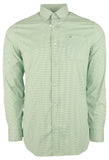 Southern Tide Men's Pines Micro Gingham Long Sleeves Shirt SG Small