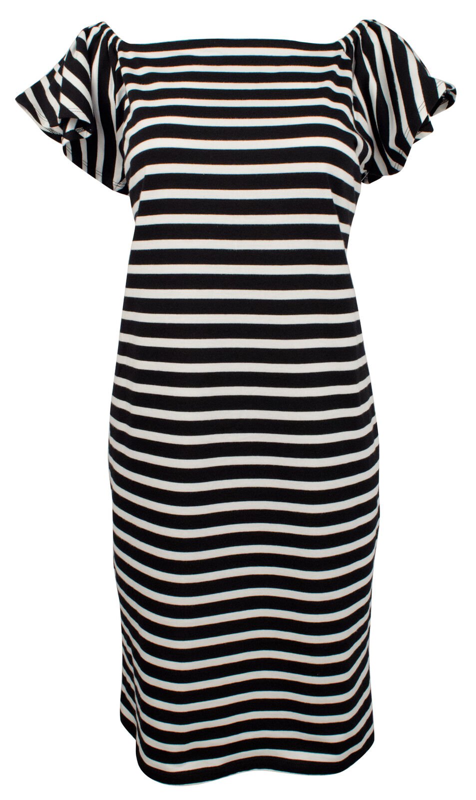 Lauren Ralph Lauren Women's Off-the-Shoulder Striped Dress-PB-L