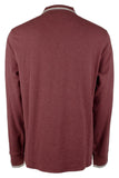 Michael Kors Men's Greenwich Cotton Long Sleeve Polo Shirt MHthr X-Large