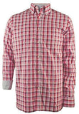 Hart Schaffner Marx Men's Gingham Long Sleeve Oxford Shirt