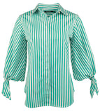 Lauren Ralph Lauren Women's Petite Striped Shirt