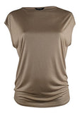 Lauren Ralph Lauren Women's Petite Metallic Knit Top Shirt G PS