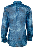 Ralph Lauren Women's Petite Tie Dye Button Up Shirt