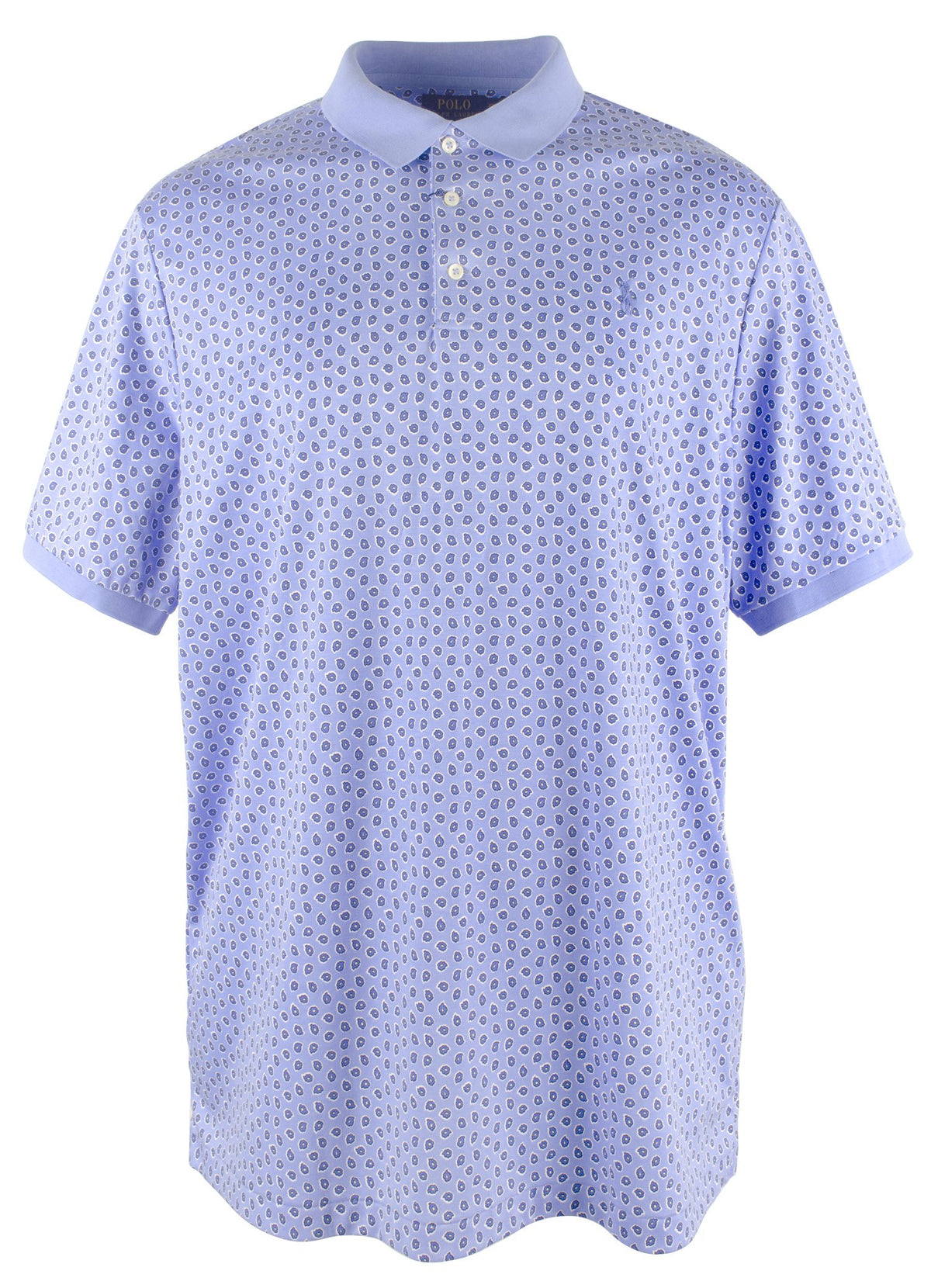 Polo Ralph Lauren Men's Paisley Print Polo Shirt-HB-XXL