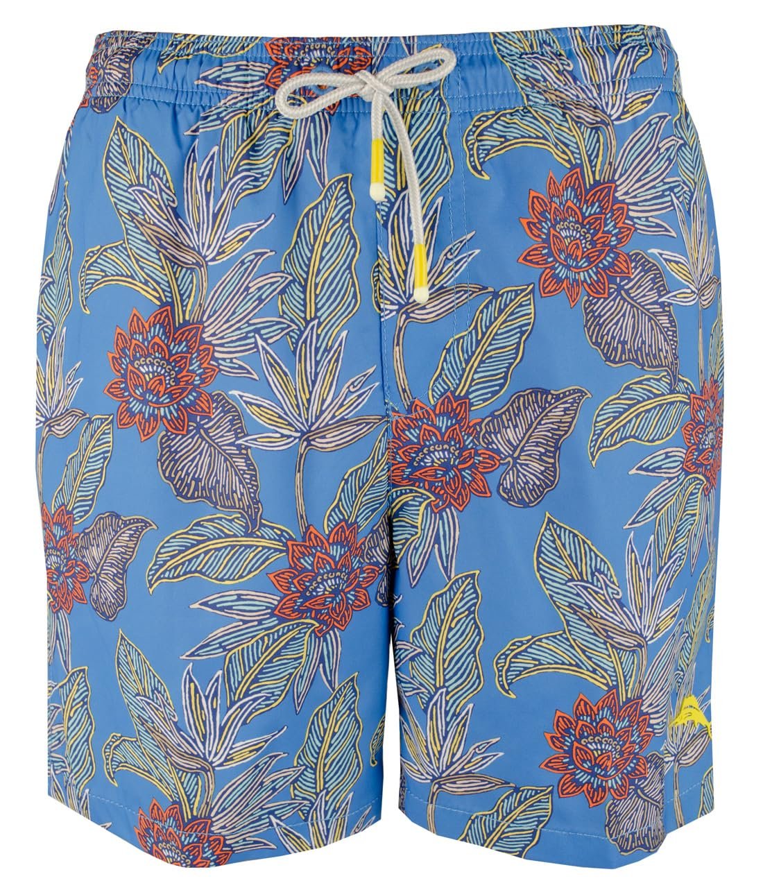 Men's Naples Neon Vines 6" Swim Trunks Small