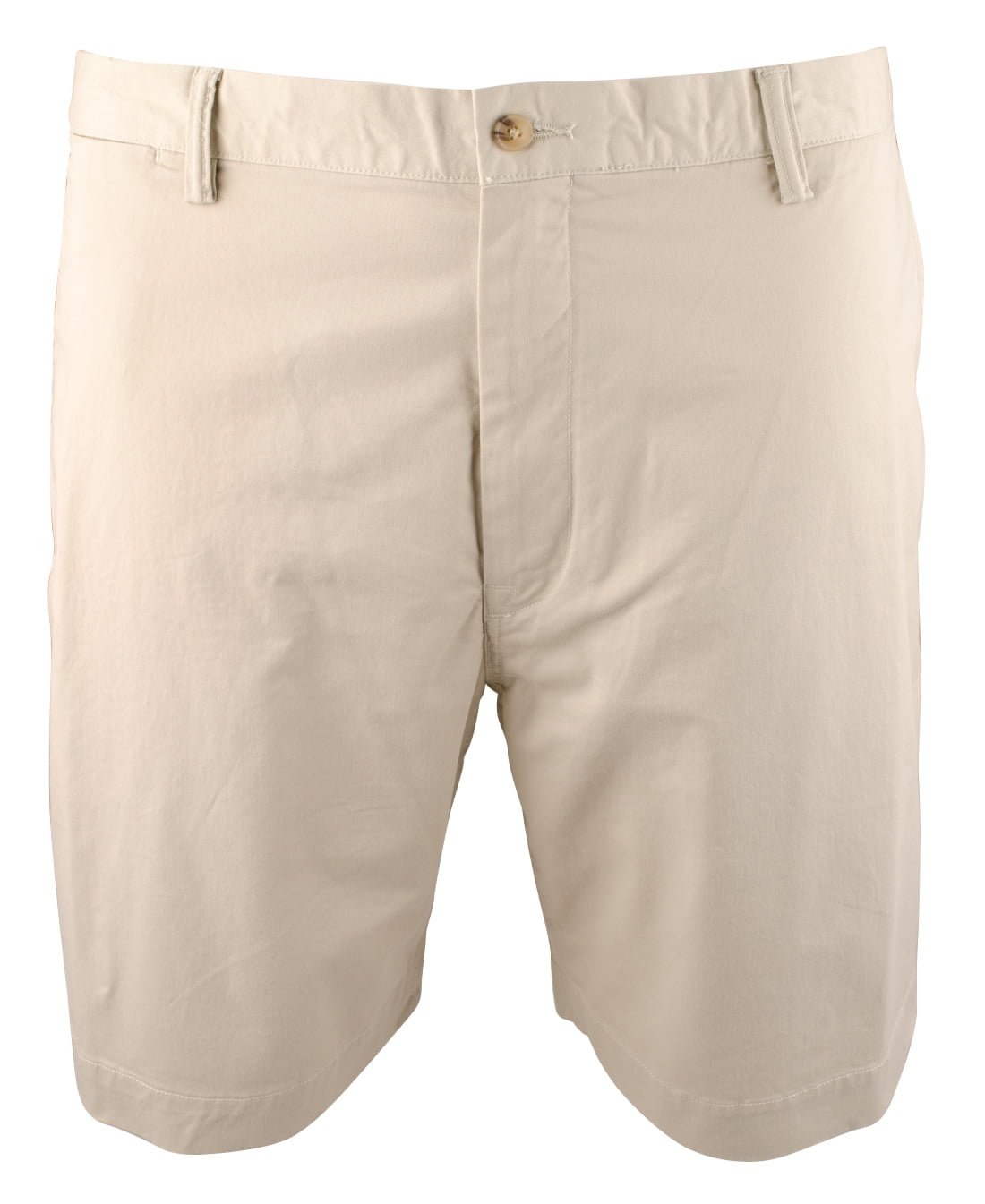 Men's Big & Tall Stretch Classic Fit 10 Inch Chino Shorts Beige 40 T