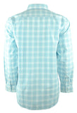 Men's Freeboard Plaid Button-Down Long Sleeve Shirt-at-M