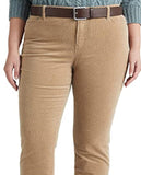 Ralph Lauren Women's Mid-Rise Straight Leg Stretch Corduroy Pants LTrfl 22W