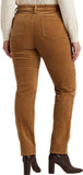 Lauren Ralph Mid-Rise Corduroy Stretch Pant 14W Camel